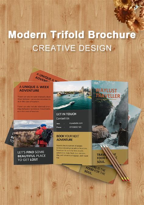 WORD of Simple Modern Travel Brochure.docx | WPS Free Templates