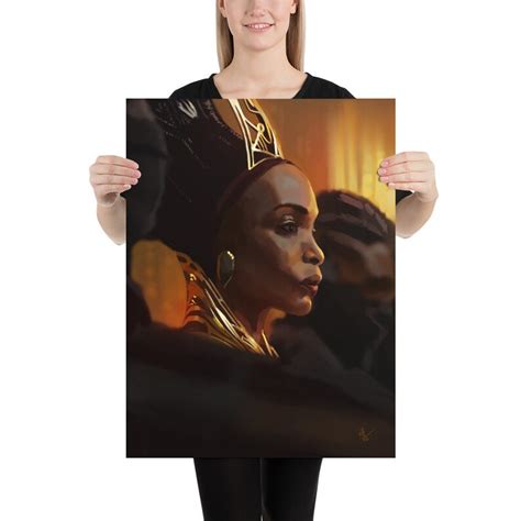 Wakanda Forever Art Print Angela Bassett Black Panther - Etsy