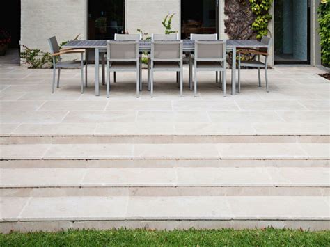 La Roche® French Pattern Pavers: Limestone Paving & Flooring | Limestone patio, Backyard remodel ...