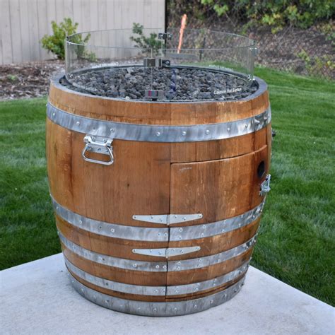 Wine Barrel Fire Pit | Custom Fire Pits | Smokin' Barrel Works - Smokin' Barrel Works