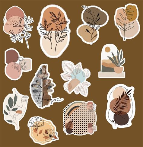 sticker aesthetic in 2022 | Scrapbook stickers printable, Aesthetic stickers, Sticker art | Seni ...