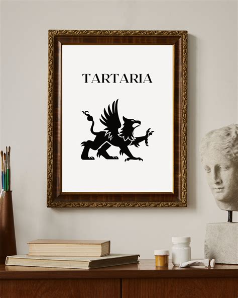 Tartary Empire Flag Tartaria Printable Digital Poster - Etsy