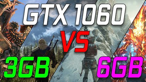 GTX 1060 3GB VS 6GB - Does More VRAM Make That Big Of A Difference ...