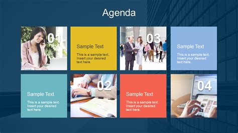 Meeting Agenda Slides For Business PowerPoint - SlideModel