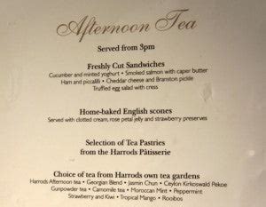 High Tea at Harrods | Cocorose London