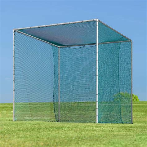 1 Bay Freestanding Golf Cage [PROFESSIONAL RANGE] - 34mm - Standard | NWS