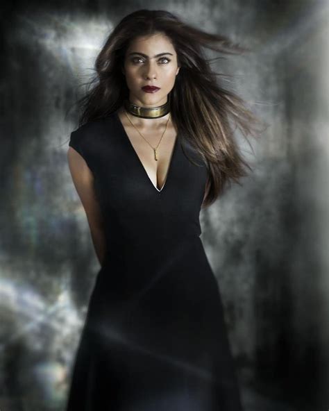 Timeless Beauty Kajol Looks Fiery And Bold In A Black Dress - StarBiz.com