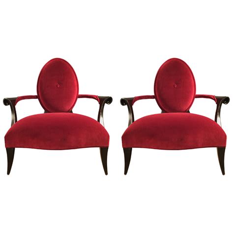 CHRISTOPHER GUY Villepin Velvet Armchairs | Blue chairs living room, Armchair inspiration ...