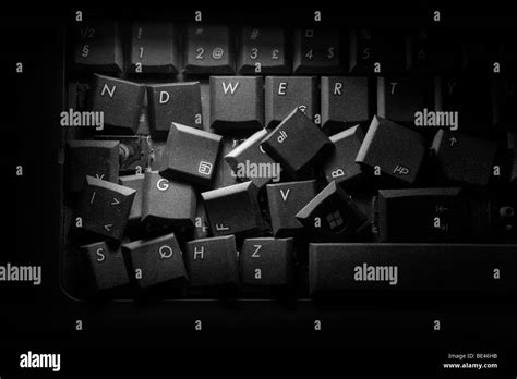 Broken Keyboard High Resolution Stock Photography and Images - Alamy