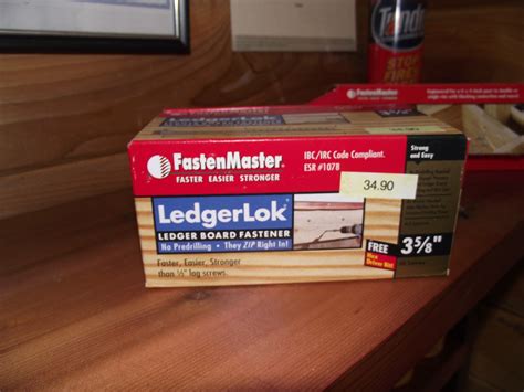 Ledgerlok 3 5/8″ screw 50ct box « Mill Outlet Lumber