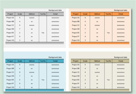 Microsoft Excel Form Templates