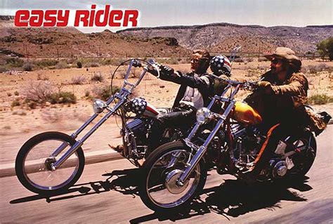 Easy Rider Movie Poster - Single Sided Reprint - buy original film and ...