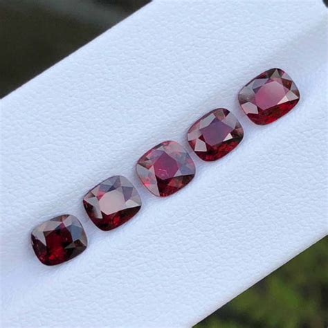 Hot Red Spinel Gemstones Lot – Gandhara Gems