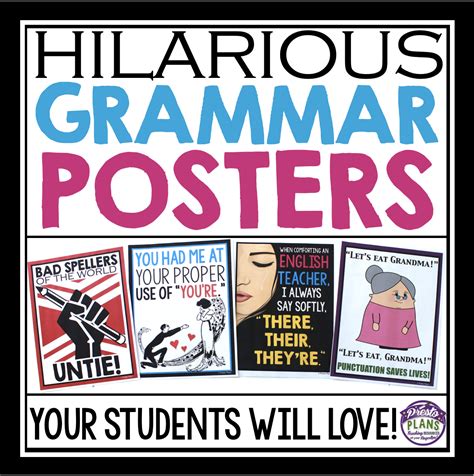 Grammar Posters Grammar Posters Teaching Writing Word Work Activities - Riset