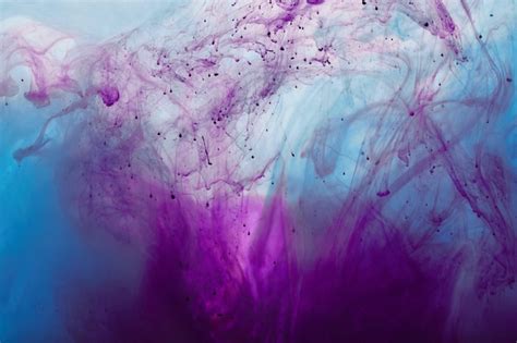 Premium Photo | Abstract background with purple and blue mixing paint