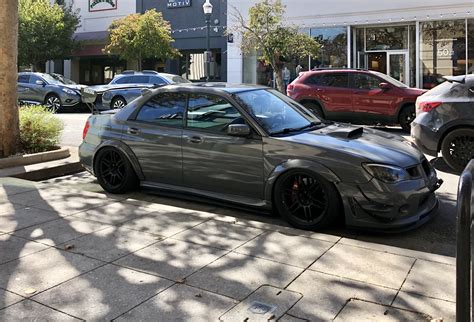 [Subaru STI] Exceptionally clean wide body Hawkeye spotted in Santa ...