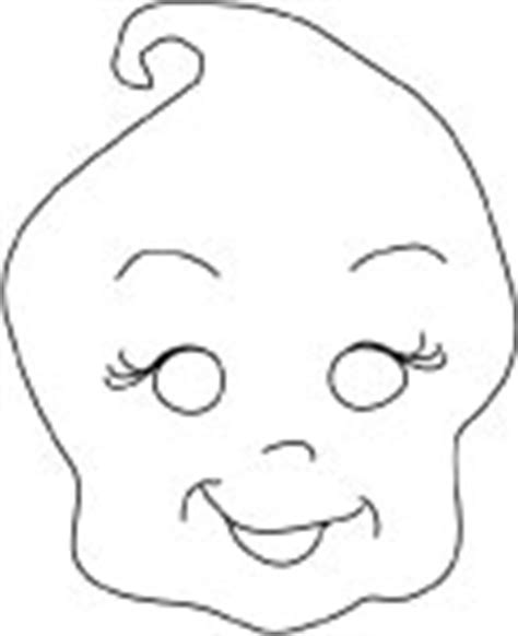 6 Best Images of Ghost Mask Template Printable - Scary Halloween Mask Coloring Pages, Ghost ...