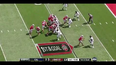 California D vs Ohio State O 2012 - YouTube