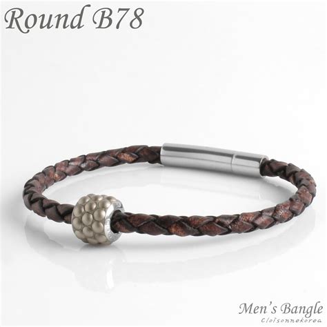 Swarovski bracelet for Men / Round B78 : Cloisonnekorea