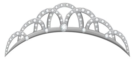 Crown Tiara Clip art - Silver Tiara PNG Clipart Image png download ...