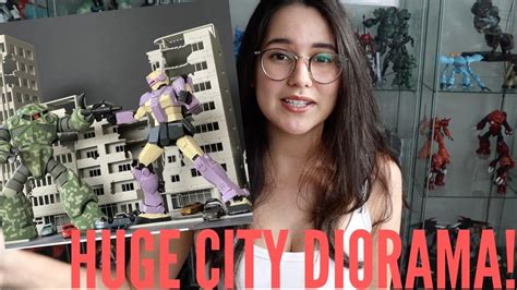 Large Destroyed City Diorama For Gundam Model Kits Review(Or Toys)!