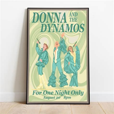 Donna and the Dynamos Poster - Etsy