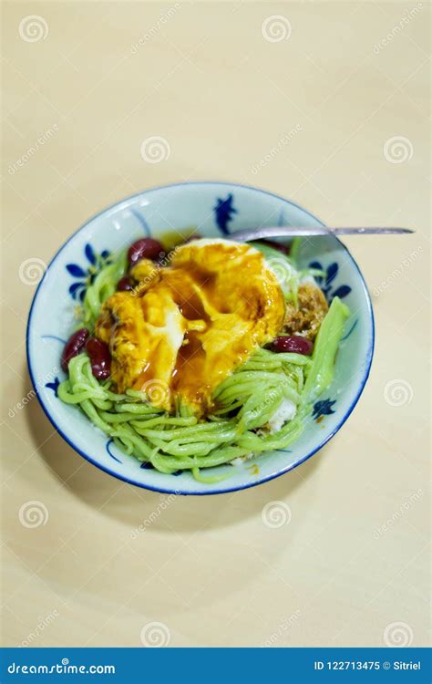 Malaysian Dessert Durian Cendol Stock Image - Image of melaka, kacang: 122713475