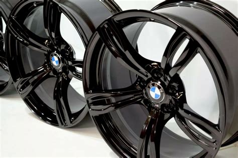 20″ BMW M5 550i 535i 525i WHEELS M343 FACTORY OEM BLACK GENUINE WHEELS RIMS 20 INCH – Factory ...