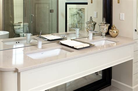 Cambria Quartz Bathroom - Contemporary - Bathroom - other metro - by Progressive Countertop Systems