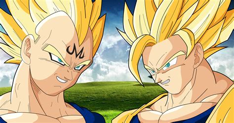 Majin Vegeta and Goku SSJ2 by MrGekon on DeviantArt