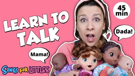 Learn To Talk with Ms Rachel - Help Take Care of Dolls - Speech, Baby ...