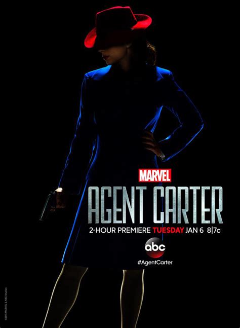 A New Super Spy Poster for the Two-Hour Series Premiere of 'Marvel's Agent Carter' Starring ...