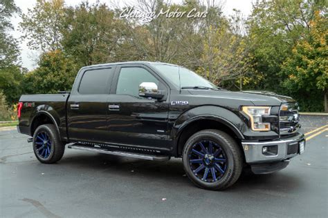 Used 2015 Ford F-150 Lariat 4x4 SuperCrew Ecoboost Pickup-Truck 502A EQUIPMENT GROUP! For Sale ...