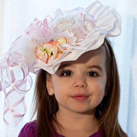 Baby Girl Hat Spring Easter Tea Party Ascot Derby Hat by Amarmi, $48.00 | Fitas