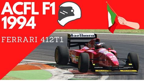 Assetto Corsa ACFL F1 1994 Mod - Monza - YouTube