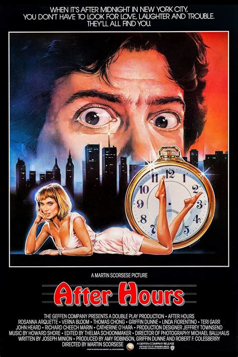 After Hours (1985) - Posters — The Movie Database (TMDB)