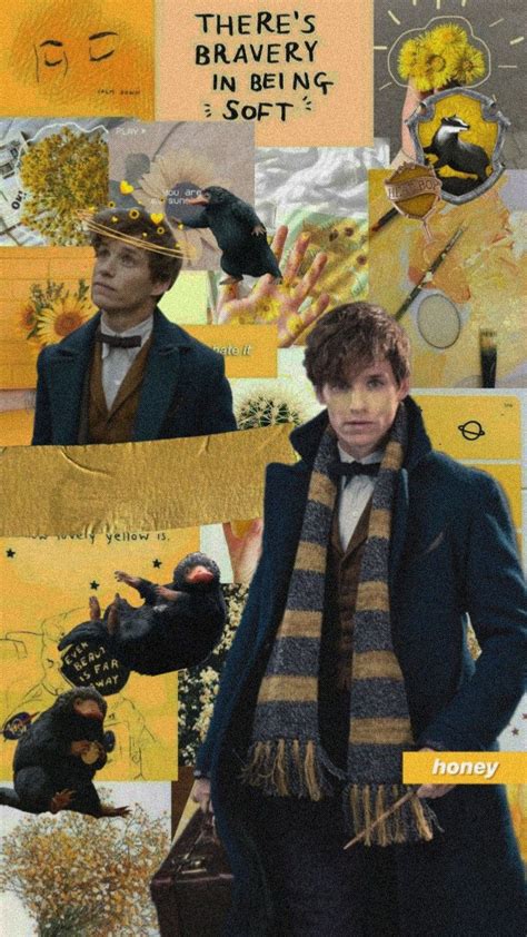 newt scamander lockscreen wallpaper | Buku harry potter, Ilustrasi ...