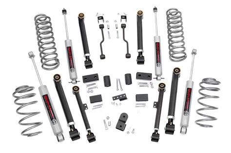 Rough Country 68820 4in X-Series Suspension Lift Kit for 93-98 Jeep ...