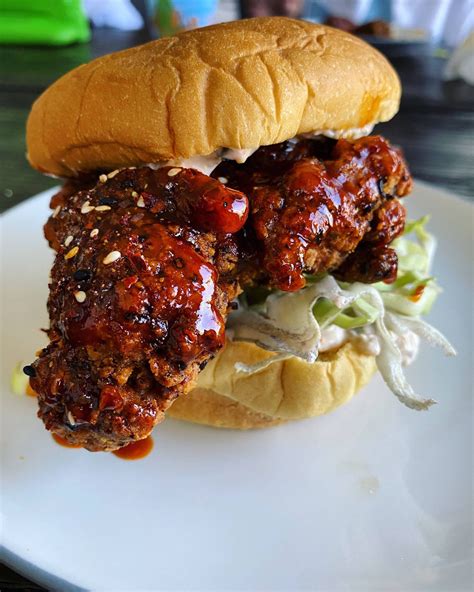 korean fried chicken sandwich recipe - setkab.com