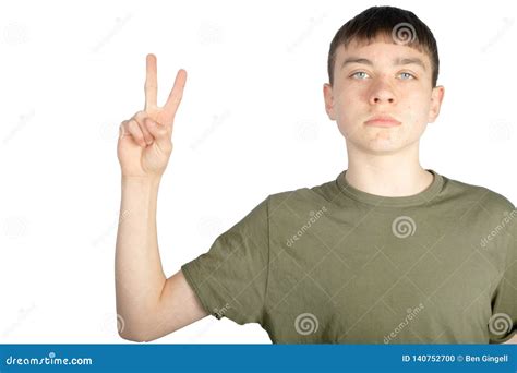 American Sign Language Performed on One Hand Stock Photo - Image of teen, letter: 140752700