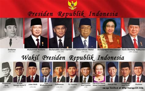 Nama Presiden dan Wakil Presiden Republik Indonesia Pertama Sampai Sekarang - Seputar Entrepreneur