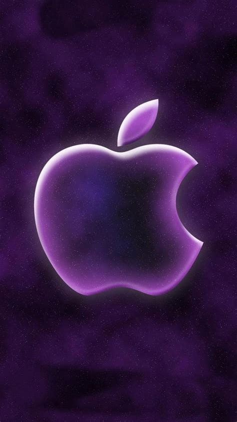 Purple Apple Logo Wallpapers - Top Free Purple Apple Logo Backgrounds ...