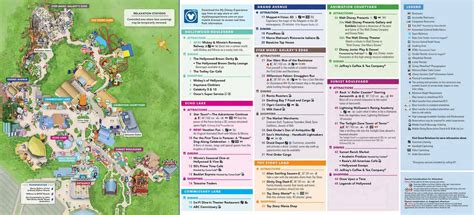 Hollywood Studios Map Disney World • WDW Vacation Tips