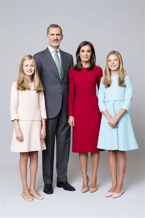 Photo : La princesse Leonor, le roi Felipe VI, la reine Letizia, l ...