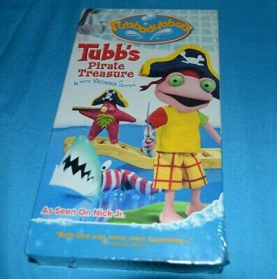 NEW Rubbadubbers Tubb's Pirate Treasure VHS Video Tape | eBay