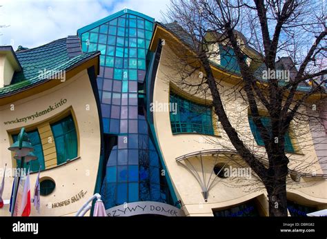 The Crooked House, Sopot, Poland Stock Photo - Alamy