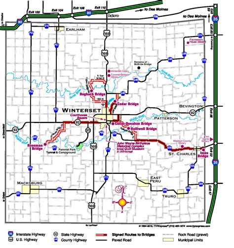 Madison County Map 2016-10-24 – Madison County, Iowa Chamber & Welcome Center