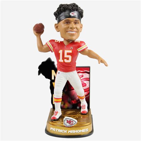 Patrick Mahomes Kansas City Chiefs 2018 MVP Bobblehead FOCO