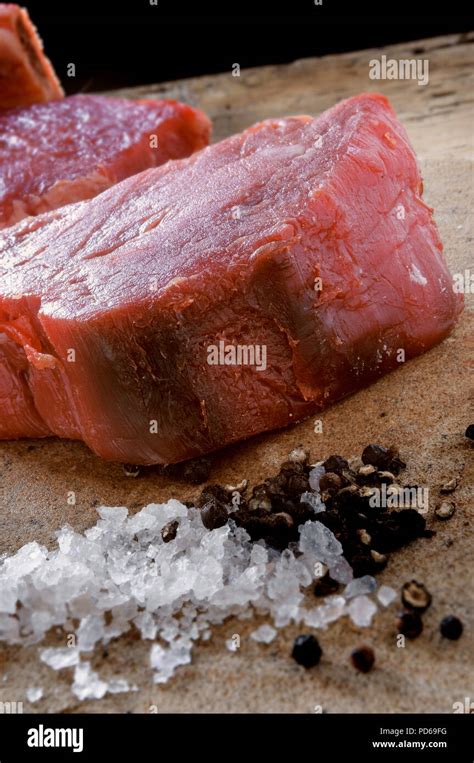 aged beef steak cut Stock Photo - Alamy