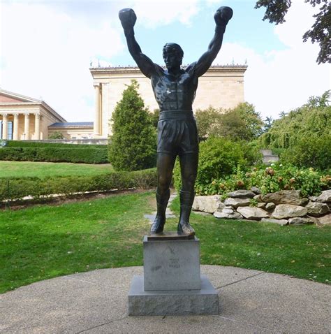 Iconic Rocky Statue in Philadelphia